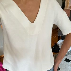 Dolan structured white shirt